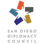 Logo for "SAN DIEGO DIPLOMACY COUNCIL"