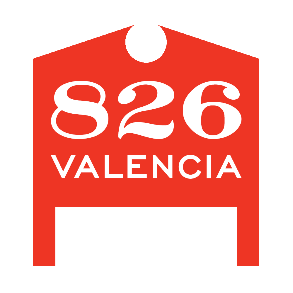 Logo for "826 Valencia"