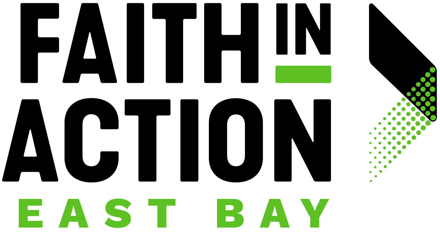 Logo for "Faith In Action East Bay"