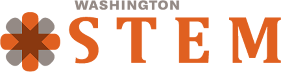 Logo for "THE WASHINGTON STEM CENTER"