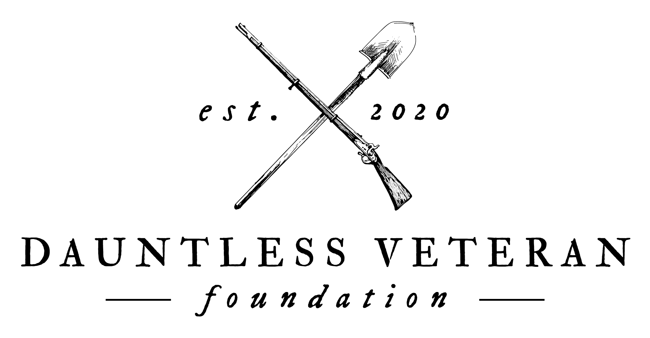 Logo for "DAUNTLESS VETERAN FOUNDATION INC"