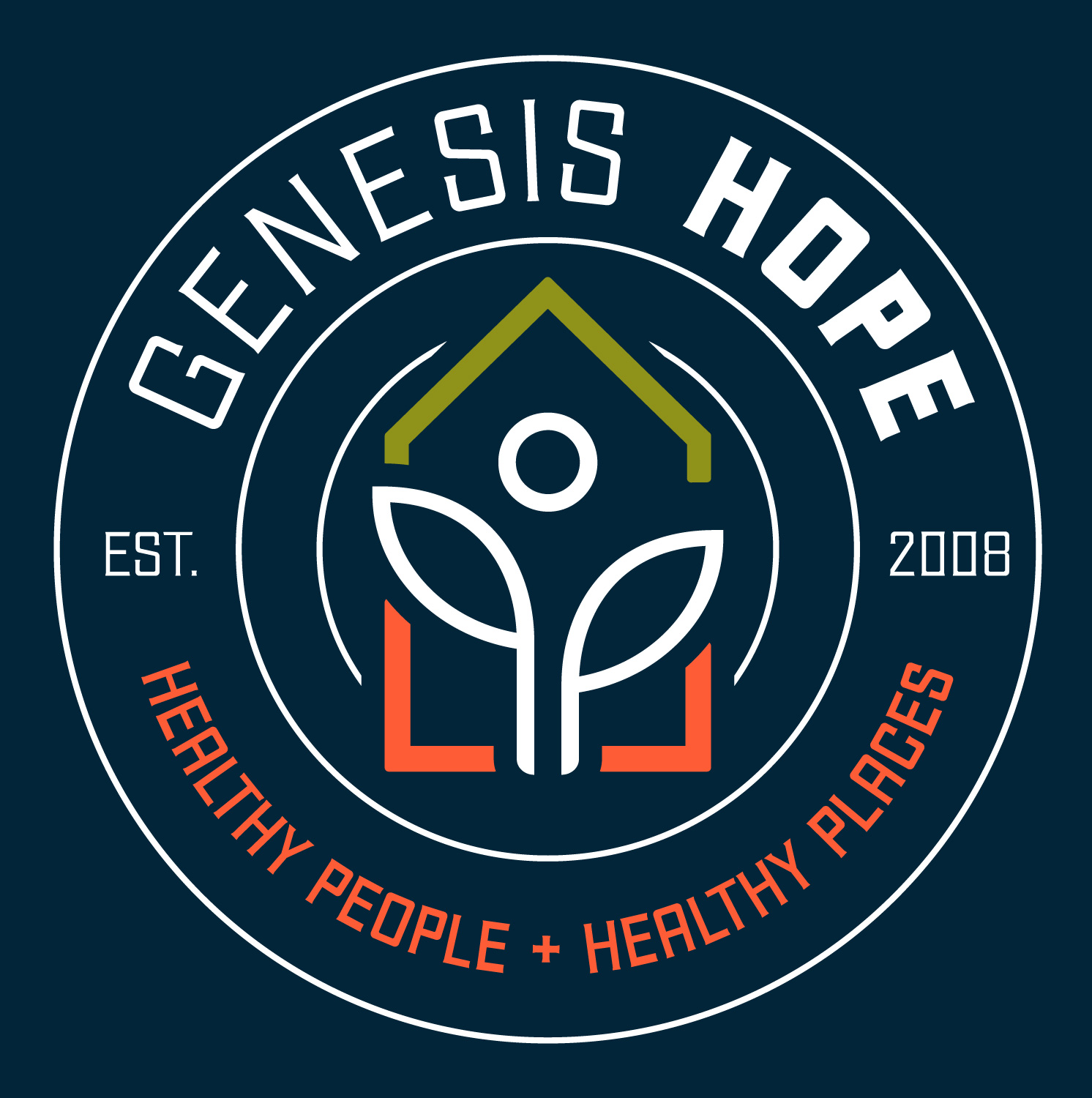 Logo for "GENESIS HARBOR OF OPPORTUNITIES PROMOTING EXCELLENCE"