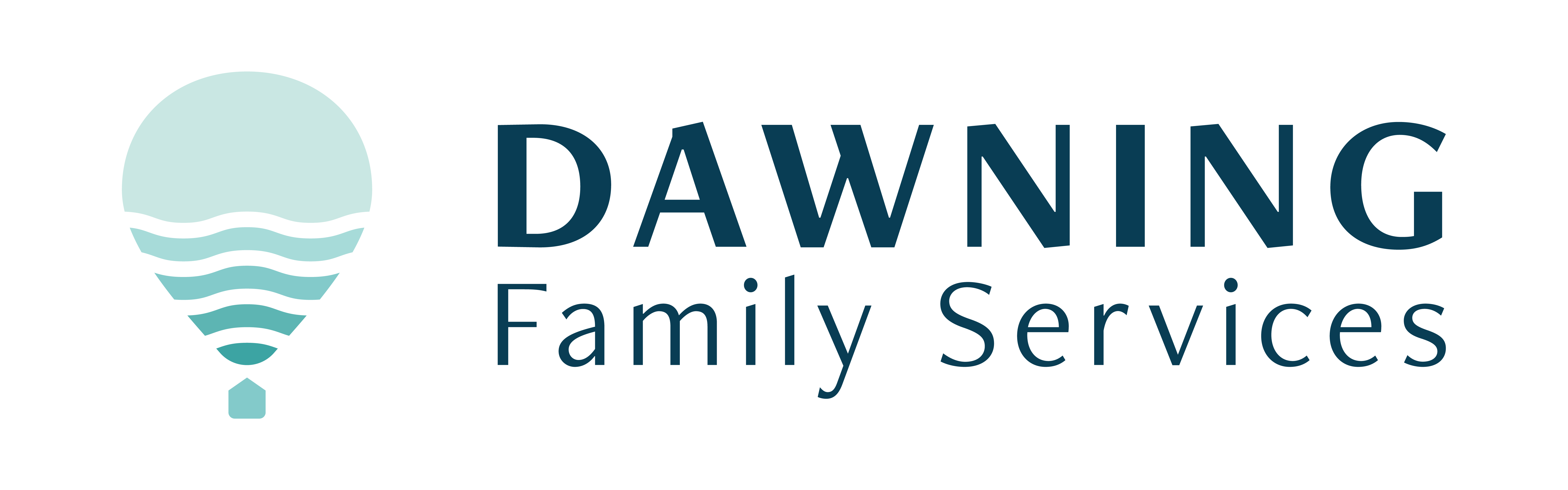 Logo for "DAWNING FAMILY SERVICES INC"