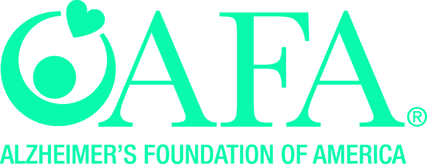 Logo for "ALZHEIMER'S FOUNDATION OF AMERICA INC"