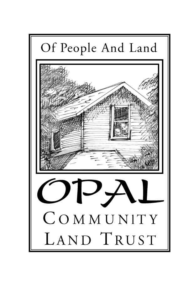 Logo for "OPAL COMMUNITY LAND TRUST"