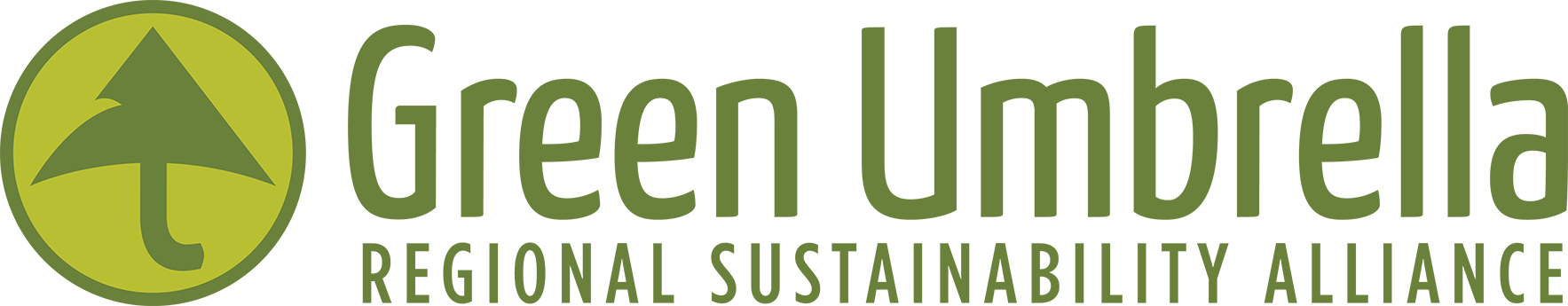 Logo for "Green Umbrella"