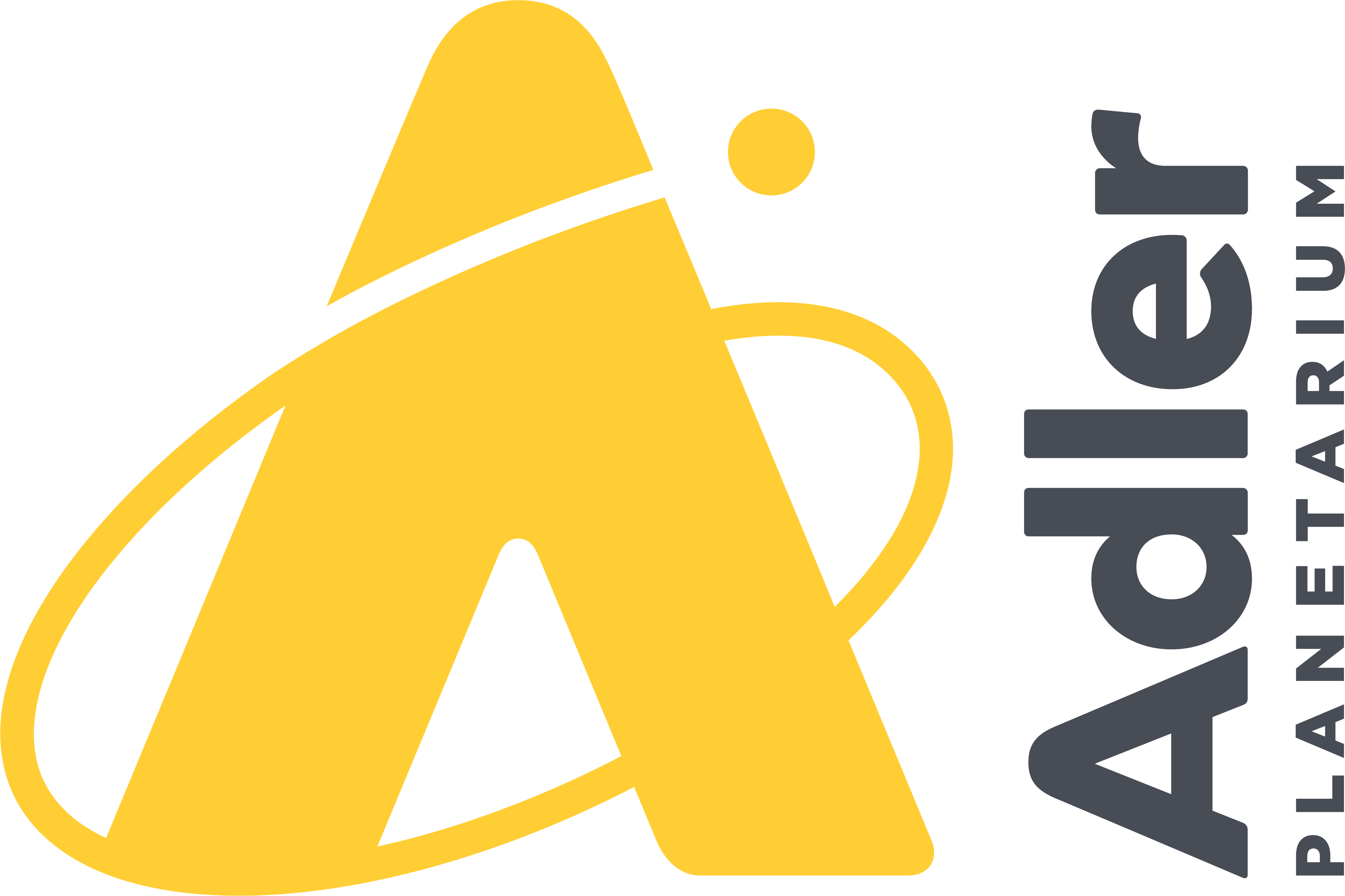 Logo for "THE ADLER PLANETARIUM"