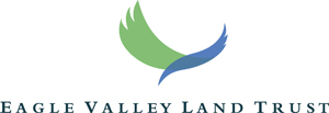 Logo for "EAGLE VALLEY LAND TRUST"