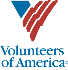 Logo for "VOLUNTEERS OF AMERICA INC"