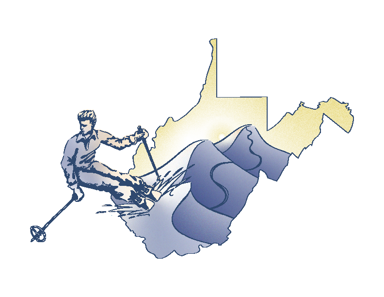 Logo for "SNOW SPORTS MUSEUM OF WEST VIRGINIA"