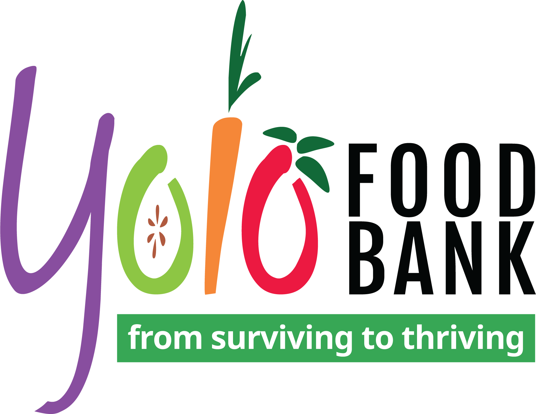 Logo for "YOLO FOOD BANK"