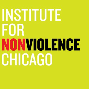 Logo for "Institute for Nonviolence Chicago"