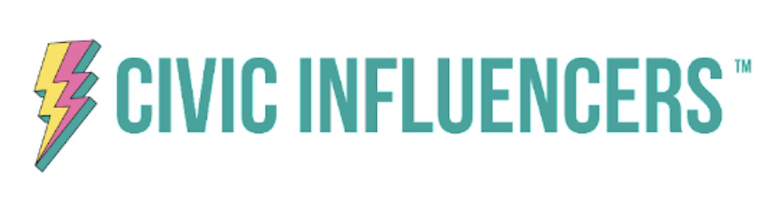 Logo for "CIVIC INFLUENCERS INC"