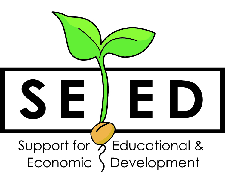 Logo for "SUPPORT FOR EDUCATIONAL AND ECONOMIC DEVELOPMENT"