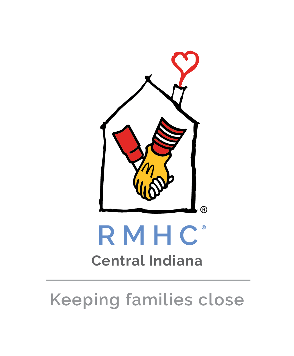 Logo for "RONALD MCDONALD HOUSE CHARITIES OF CENTRAL INDIANA INC"