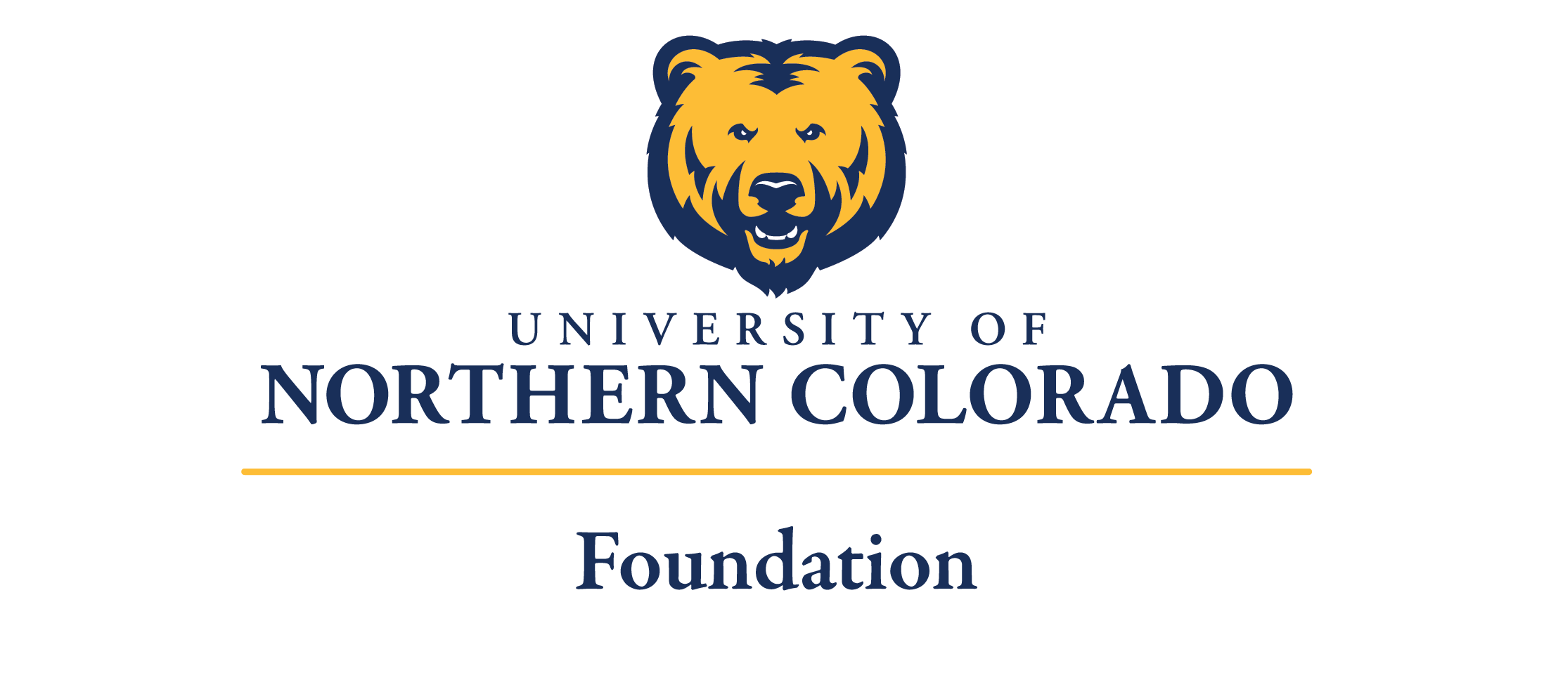 Logo for "UNIVERSITY OF NORTHERN COLORADO FOUNDATION"