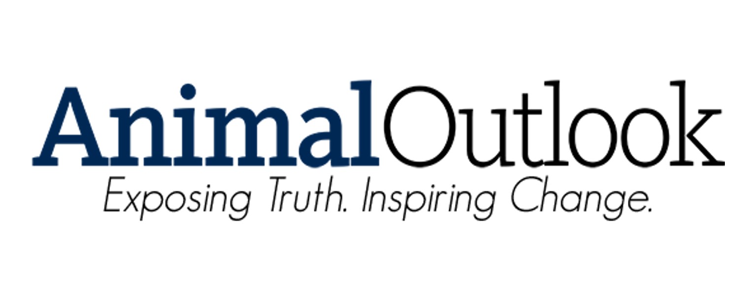 Logo for "ANIMAL OUTLOOK INC"