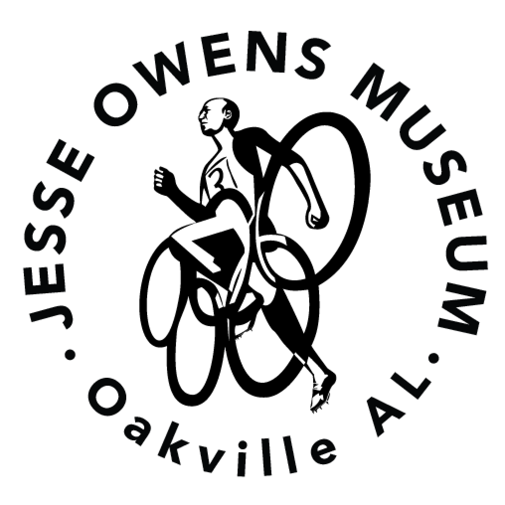 Logo for "JESSE OWENS MEMORIAL PARK"