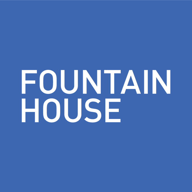 Logo for "FOUNTAIN HOUSE INC"