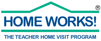 Logo for "HOME WORKS - THVP"