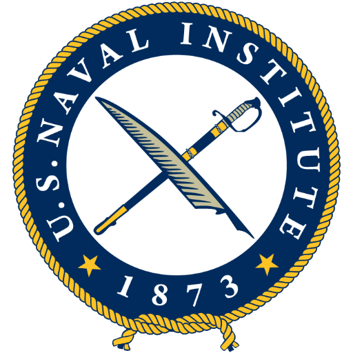 Logo for "UNITED STATES NAVAL INSTITUTE"