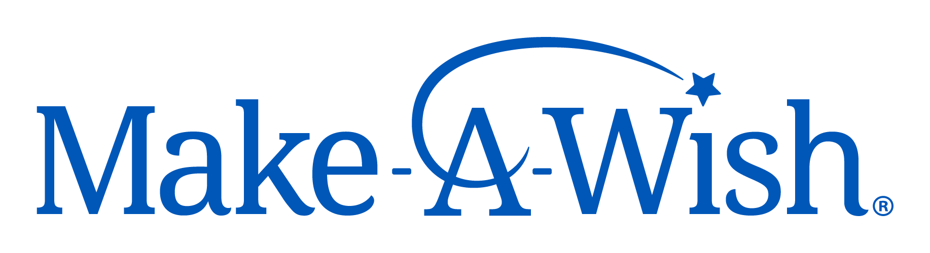 Logo for "MAKE-A-WISH FOUNDATION OF AMERICA"