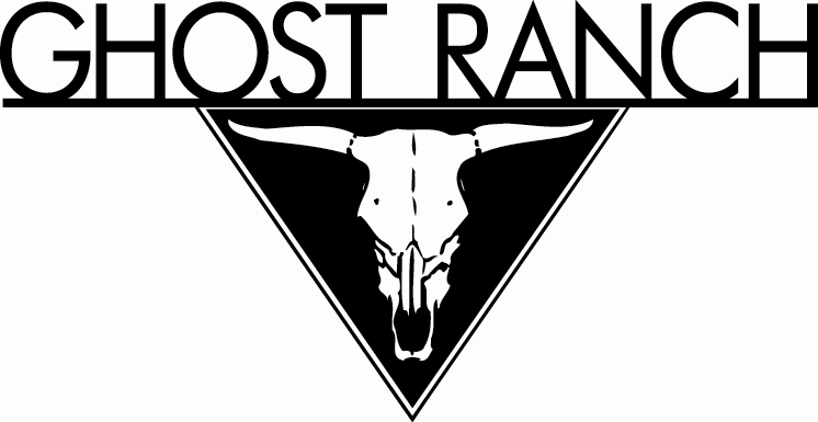 Logo for "NATIONAL GHOST RANCH FOUNDATION"