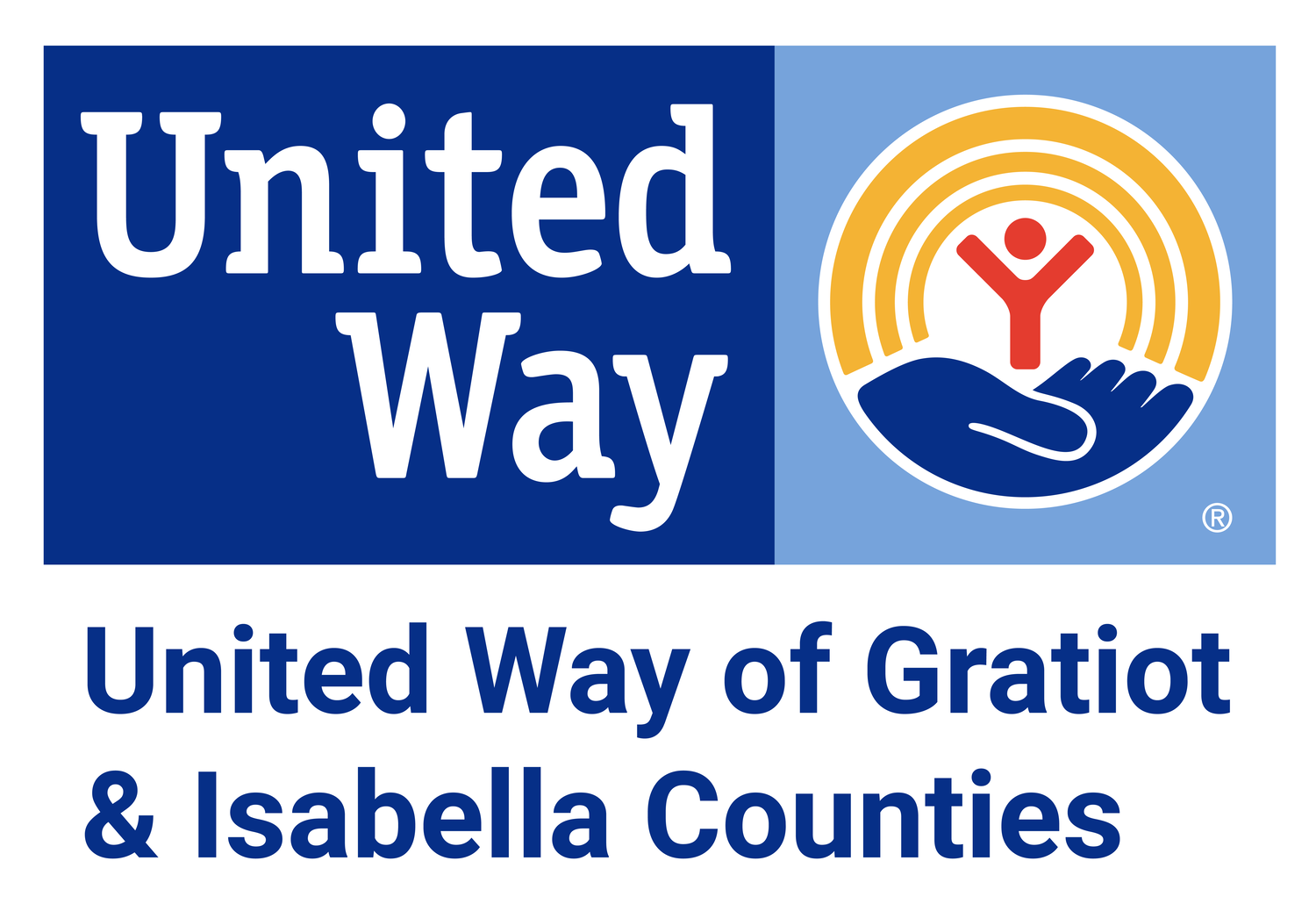 Logo for "UNITED WAY OF GREATER CENTRAL MICHIGAN"