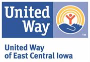Logo for "UNITED WAY OF EAST CENTRAL IOWA"