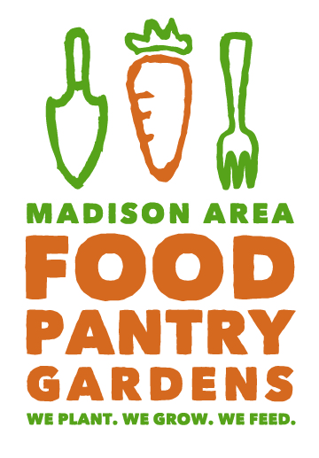 Logo for "Madison Area Food Pantry Gardens"