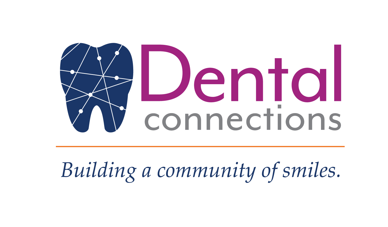 Logo for "DENTAL CONNECTIONS INC"