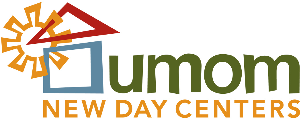 Logo for "UMOM NEW DAY CENTERS INC"