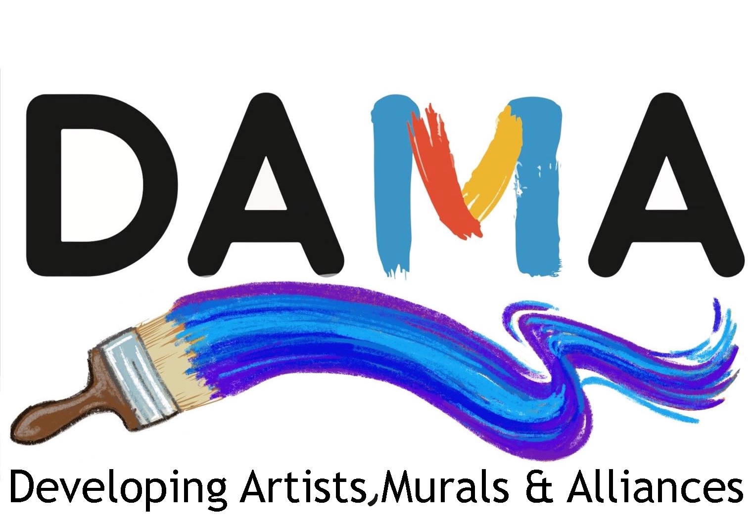 Logo for "DANE ARTS MURAL ARTS INC AKADAMA"