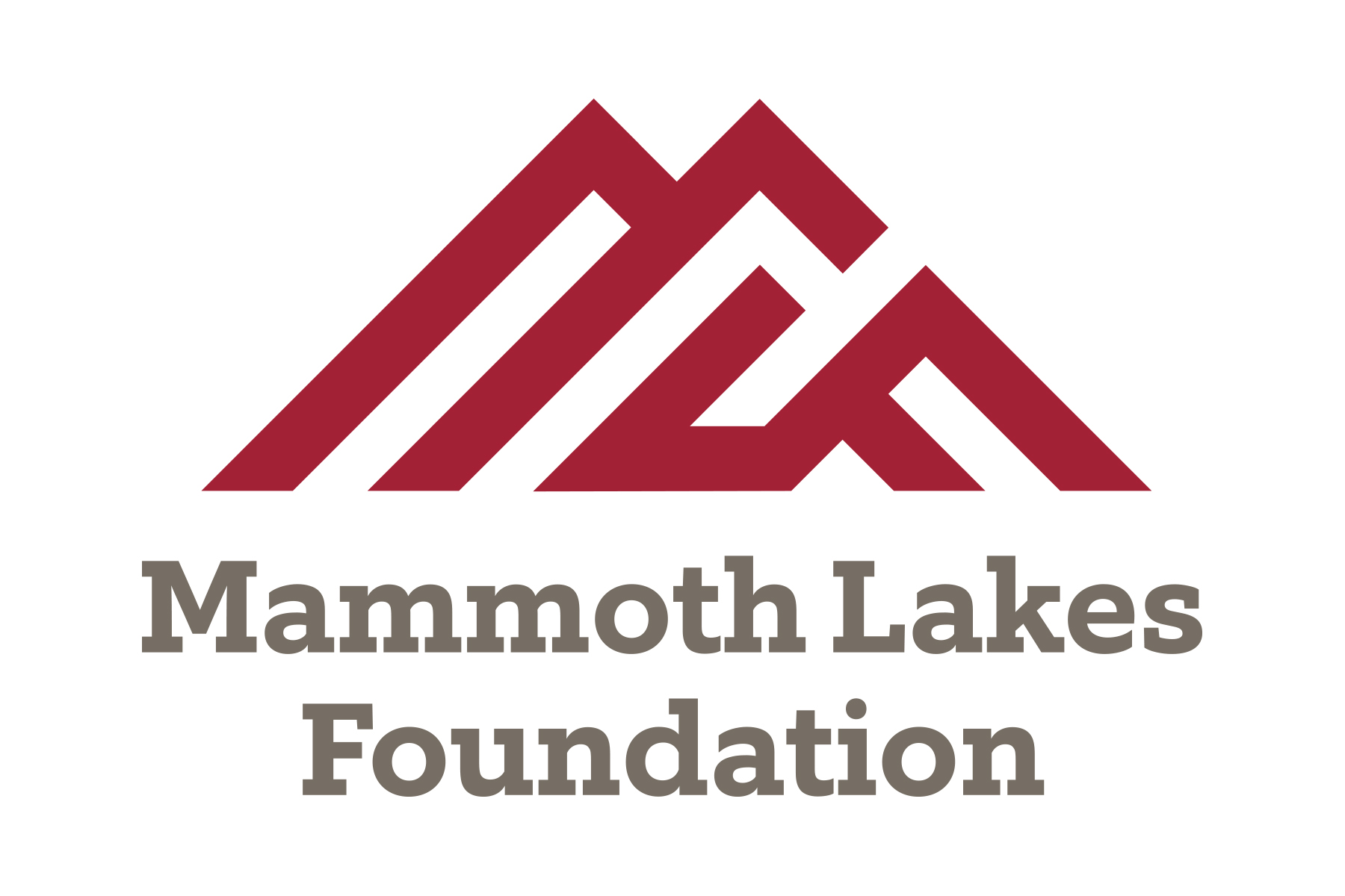 Logo for "MAMMOTH LAKES FOUNDATION"