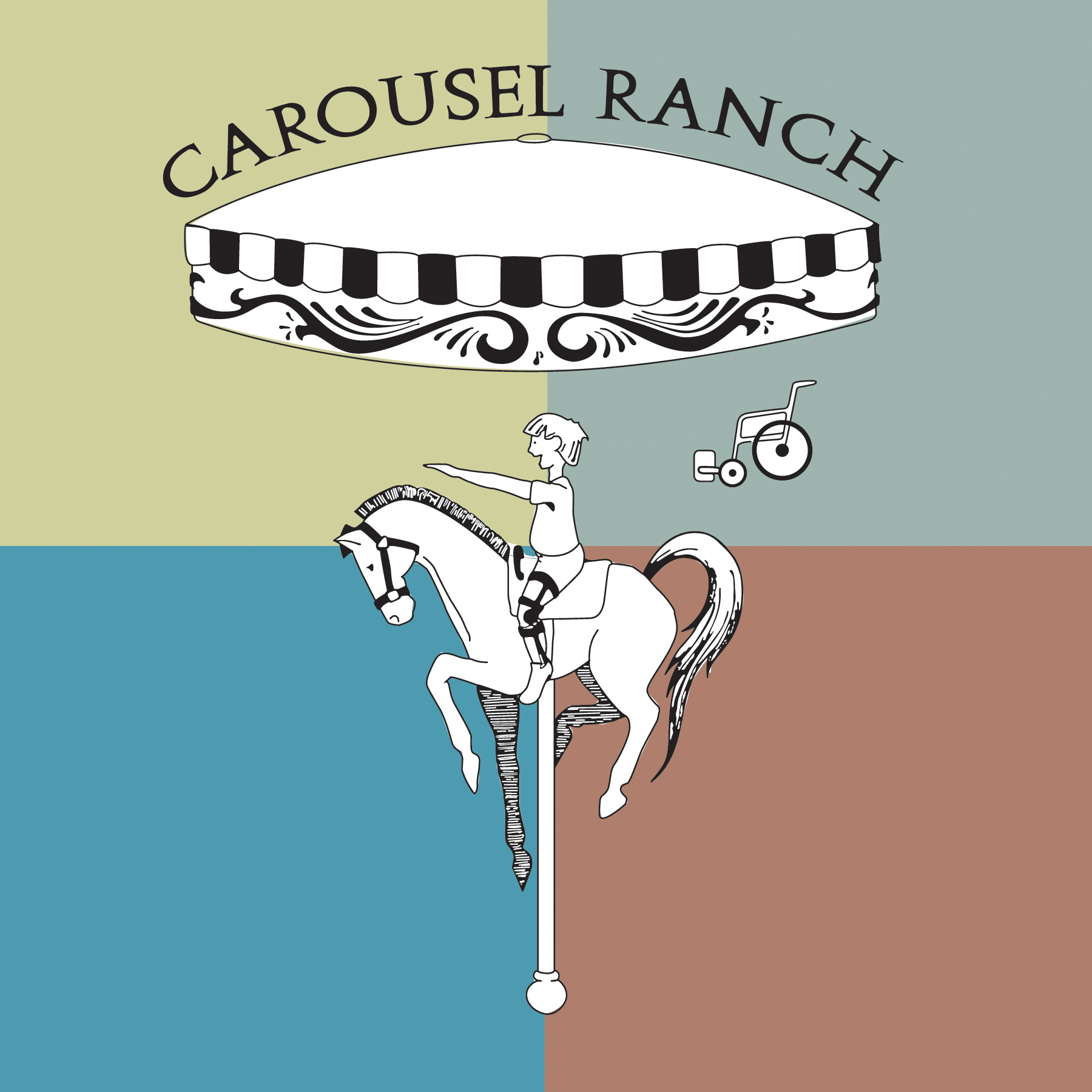 Logo for "CAROUSEL RANCH INC"