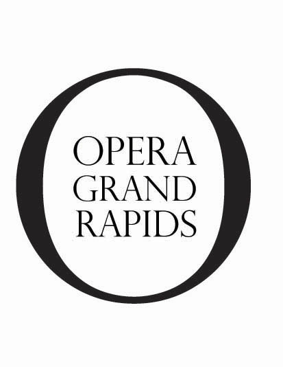 Logo for "Opera Grand Rapids"