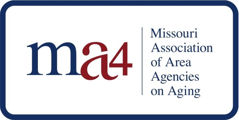 Logo for "MISSOURI ASSOCIATION OF AREA AGENCIES ON AGING"