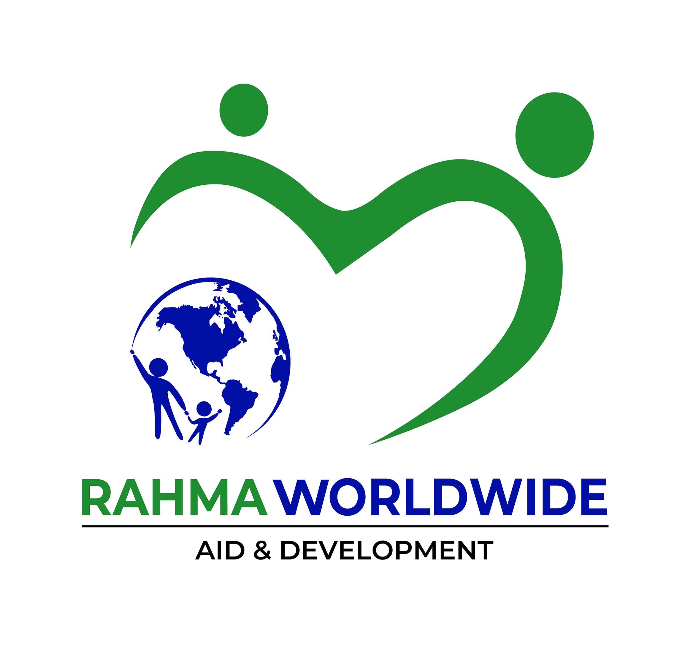 Logo for "RAHMA WORLDWIDE AID AND DEVELOPMENT"