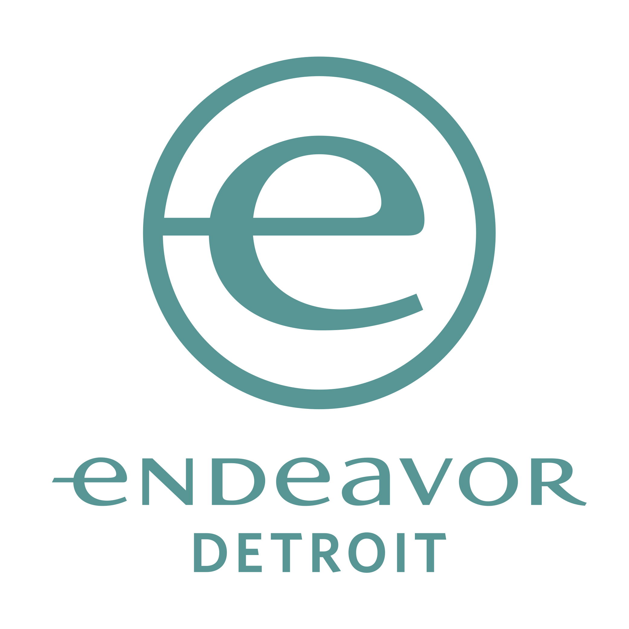 Logo for "ENDEAVOR DETROIT"