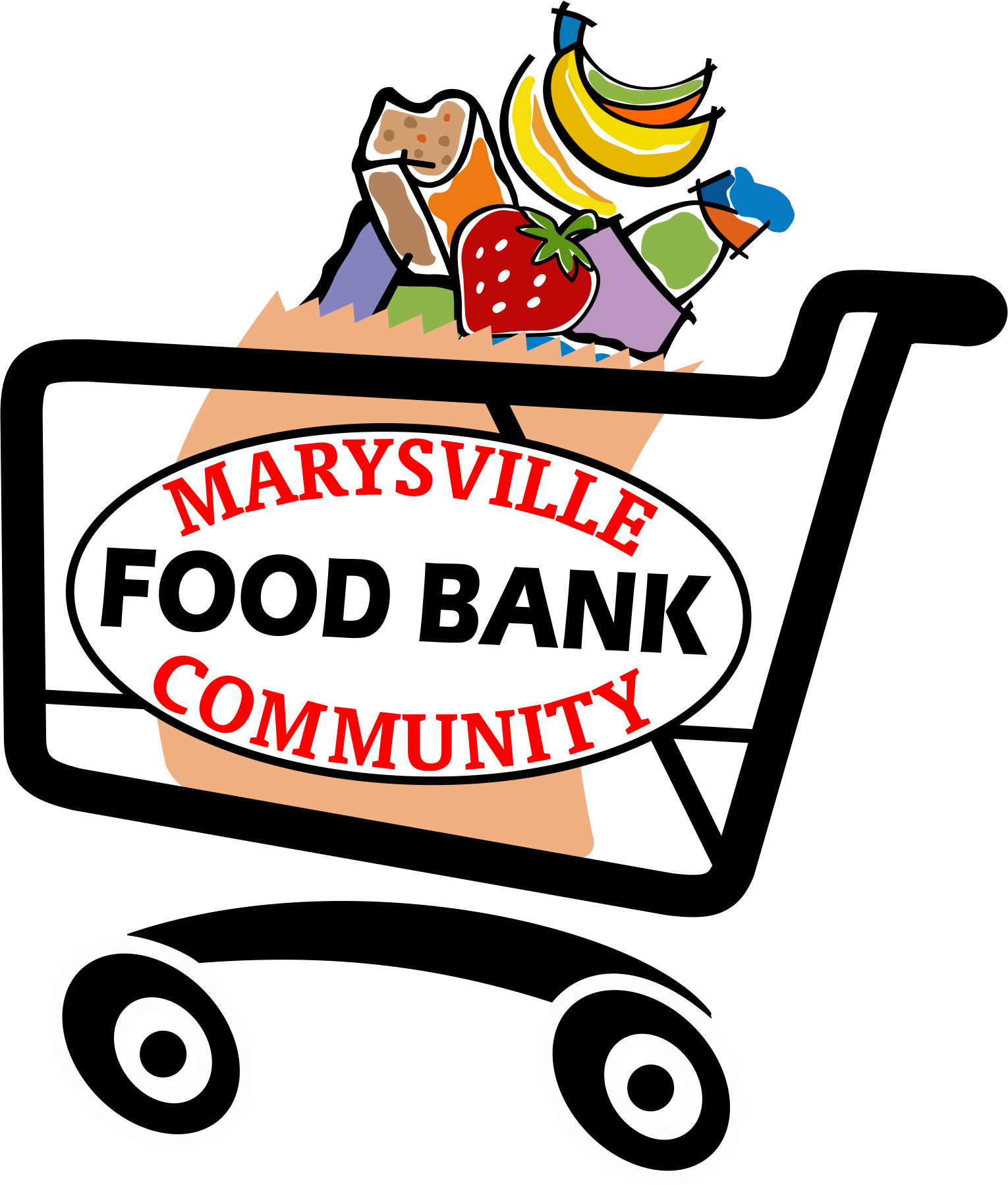 Logo for "MARYSVILLE COMMUNITY FOOD BANK"