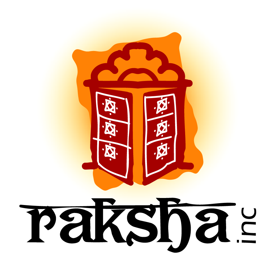 Logo for "RAKSHA INC"