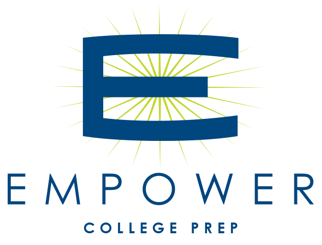 Logo for "EMPOWER COLLEGE PREP"
