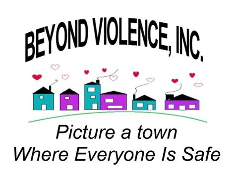 Logo for "BEYOND VIOLENCE INC"