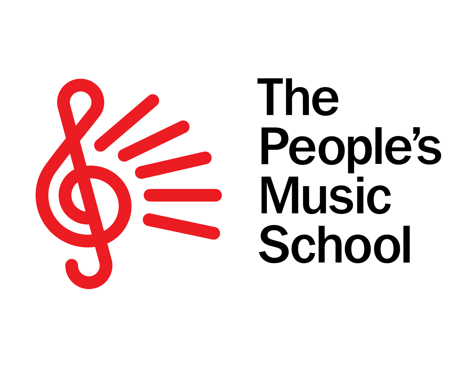 Logo for "The People's Music School"