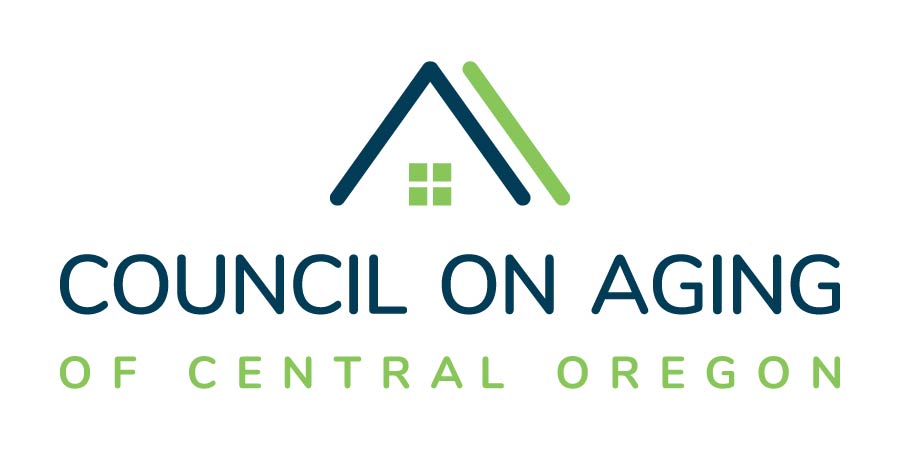 Logo for "COUNCIL ON AGING OF CENTRAL OREGON"