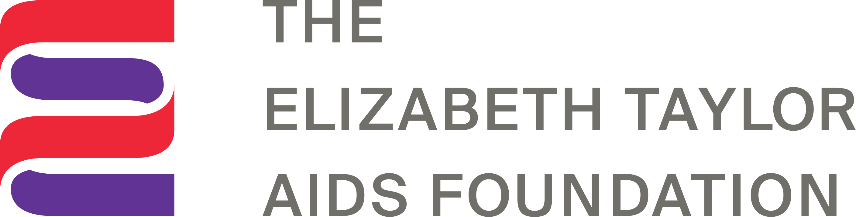 Logo for "THE ELIZABETH TAYLOR AIDS FOUNDATION C/O GCBM"