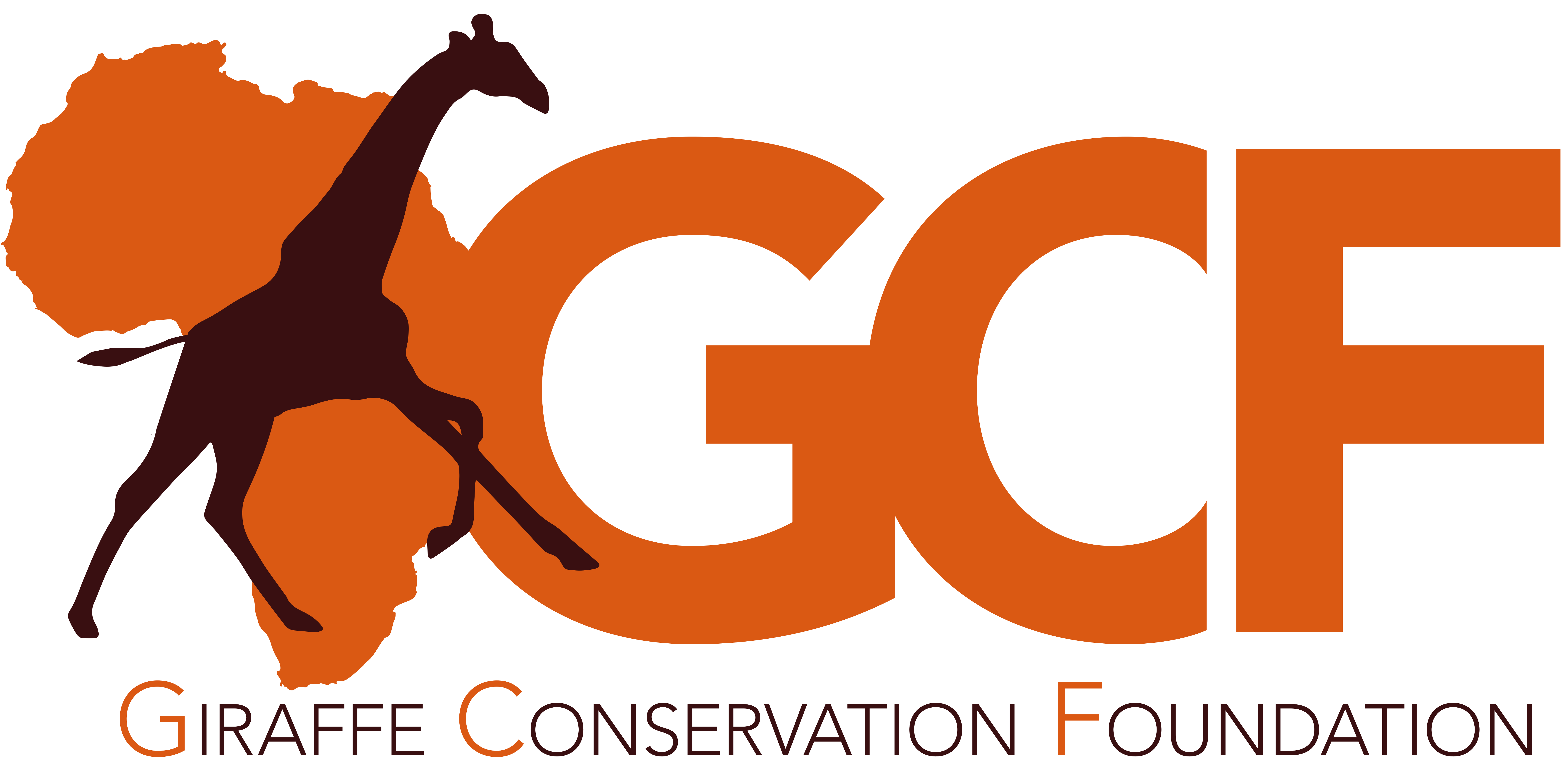 Logo for "GIRAFFE CONSERVATION FOUNDATION USA"