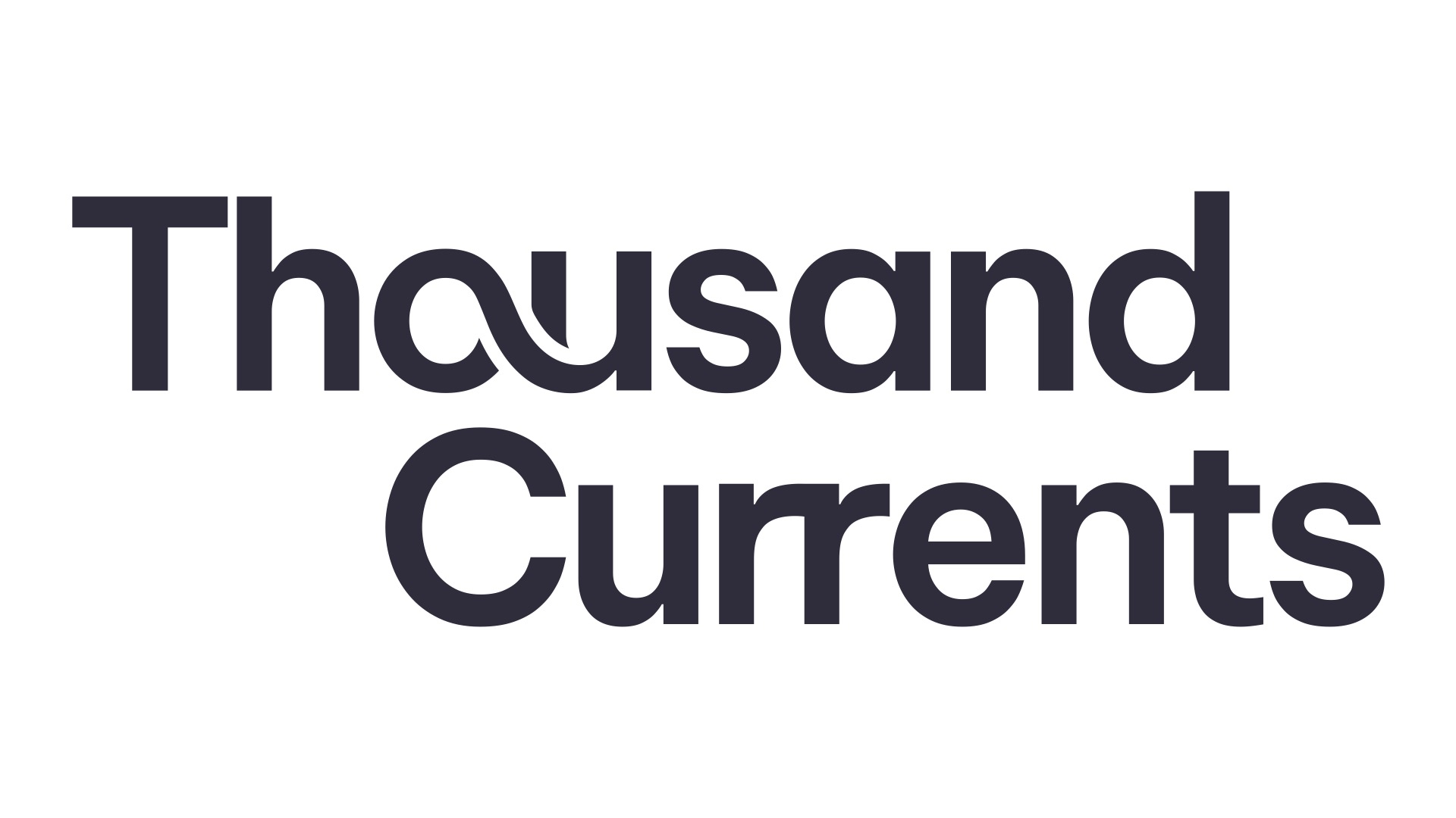 Logo for "THOUSAND CURRENTS"