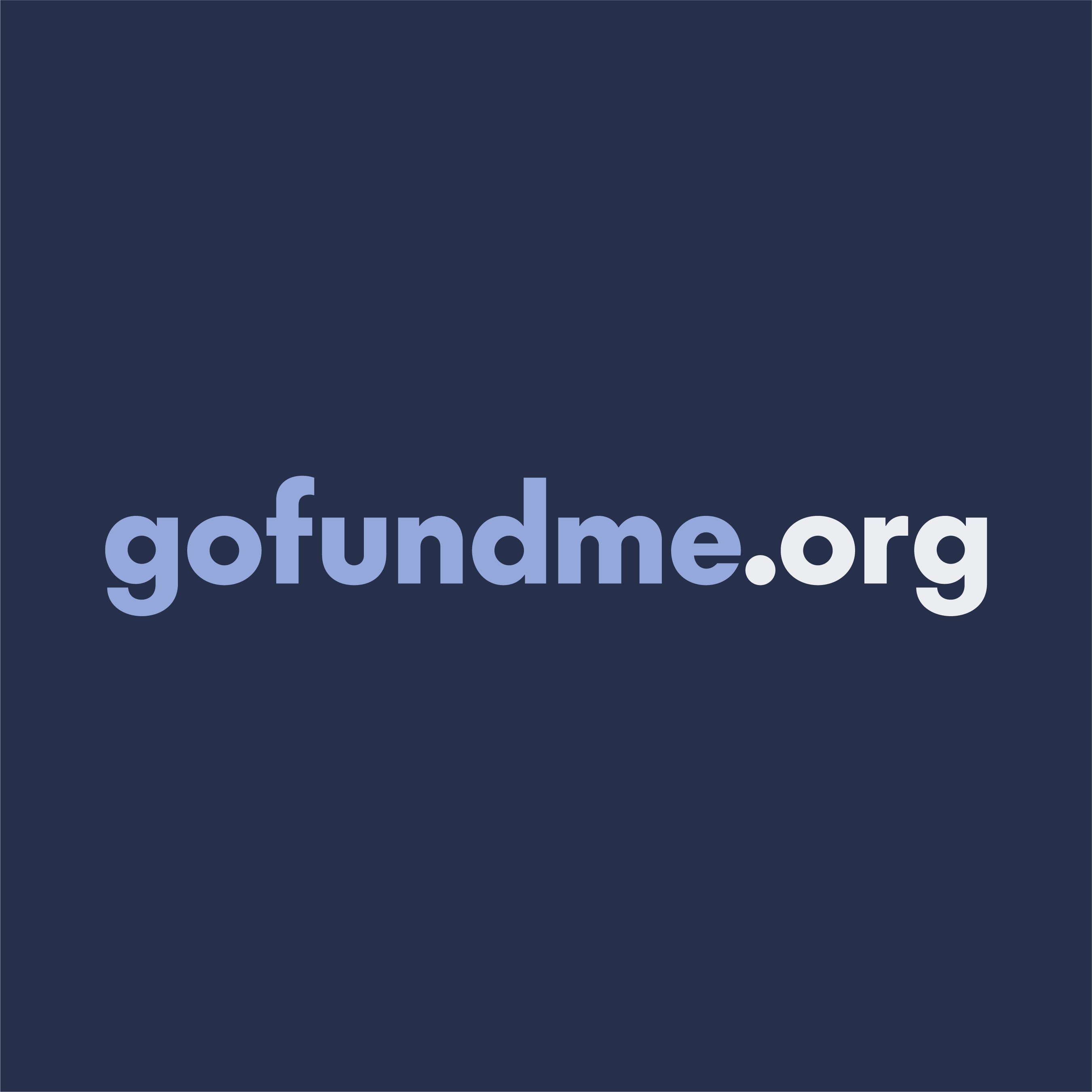 Logo for "GOFUNDMEORG"
