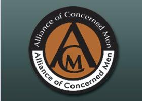 Logo for "Alliance of Concerned Men"